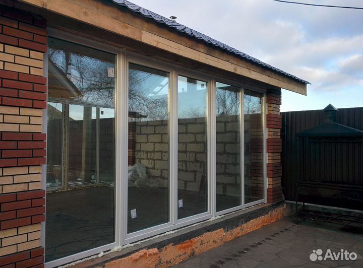 Пластиковые окна и двери, балконы, лоджии в рассро