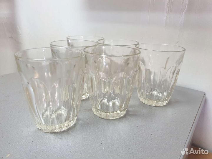 Набор стаканов СССР 6 шт