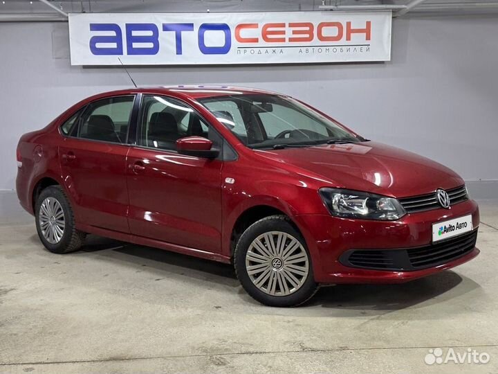 Volkswagen Polo 1.6 AT, 2012, 95 400 км