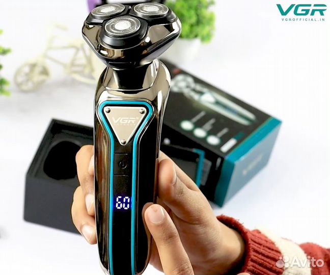 Электробритвы, Новые упаковка в плёнке аккумулятор