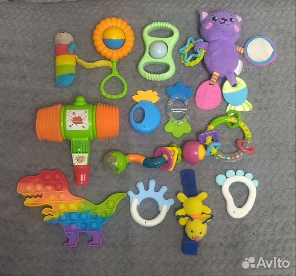 Погремушки Прорезыватели