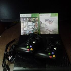 Xbox 360, полностью комплект 2 джойстика