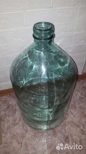 Бутыль стеклянная 20 литров