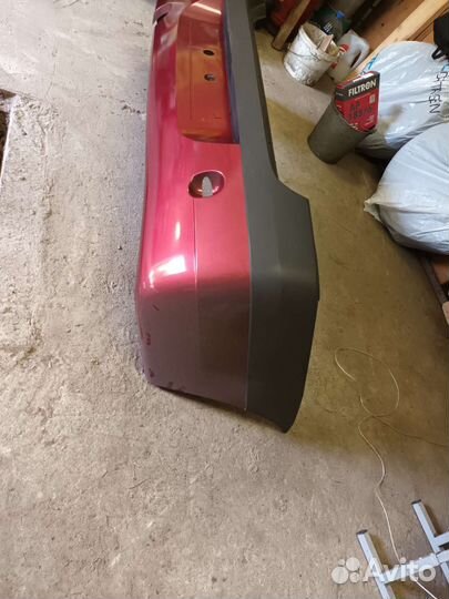 Задний бампер renault logan 1