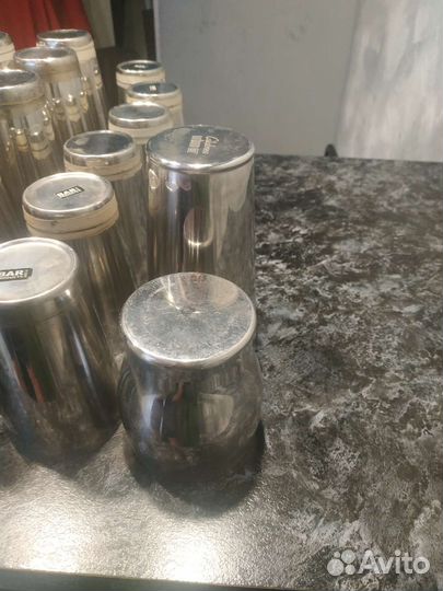 Шейкеры для бара Бостон с утяжелителями и классика