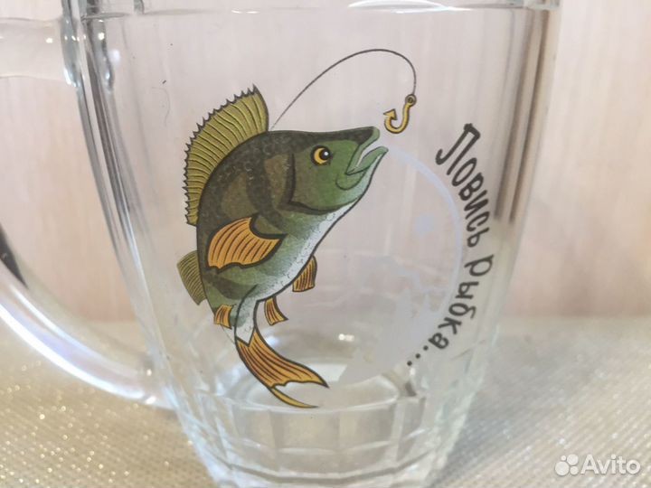 «Ловись рыбка» Кружка пивная коллекция