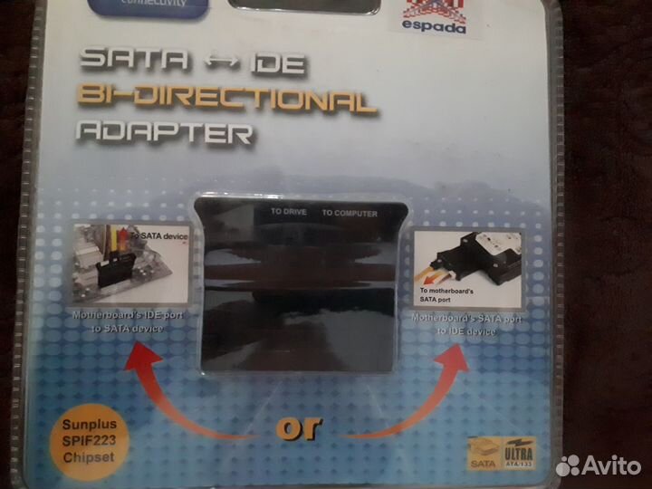 Адапртер SATA-IDE и на оборот
