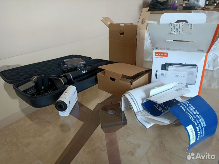 Экшен-камера Sony x3000 FDR +стабилизатор