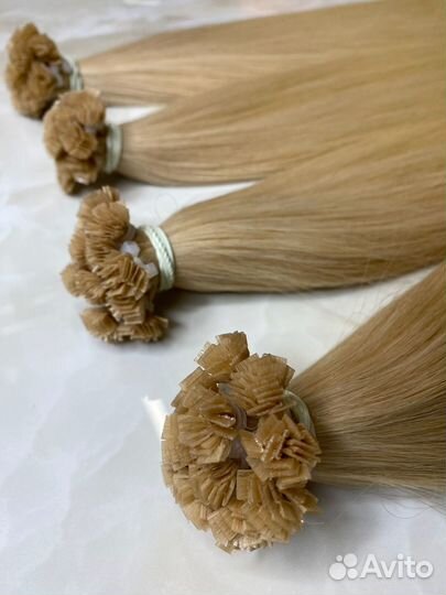 Волосы на капсулах долями