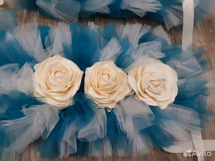 Свадебные украшения на машину(аренда)