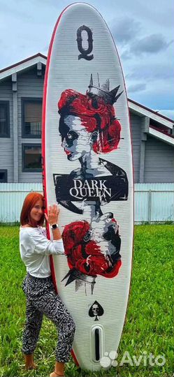 Надувная SUP доска JS RQ335 Dark Queen