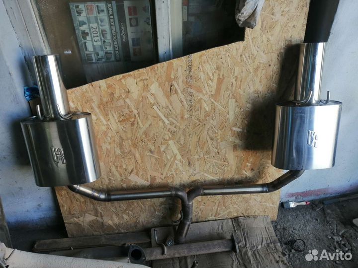 Выхлопная система honda accord 9