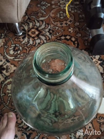 Бутыль стеклянная 10 литровая