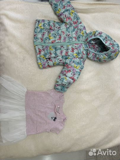Отдам вещи на девочку 74-80-86