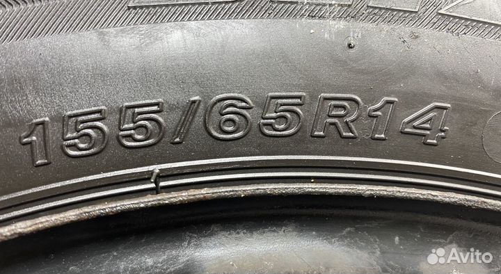 Колесо, запаска 155/65 R14 4/100 цо 54.1 мм
