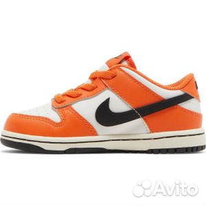 Кроссовки Nike Dunk Low TD 'Halloween' 2022, оранж