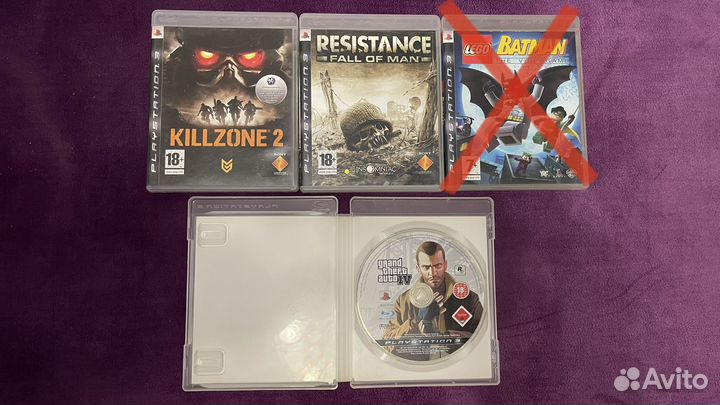 Игровые диски на PS3