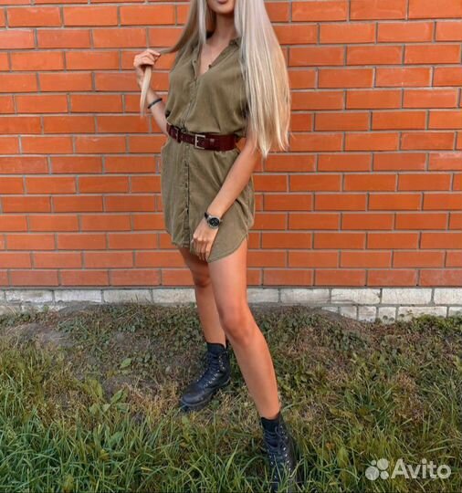 Ремень пояс женский кожаный