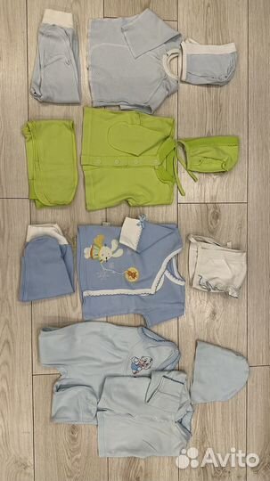 Вещи пакетом на мальчика 56 62 68- 70 74 80