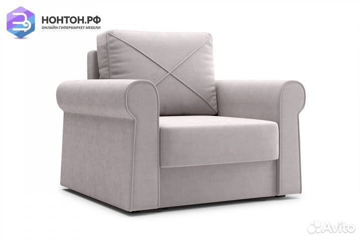 Кресло еврокнижка Лира бежевое