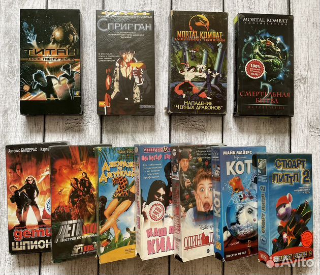 Видеокассеты vhs