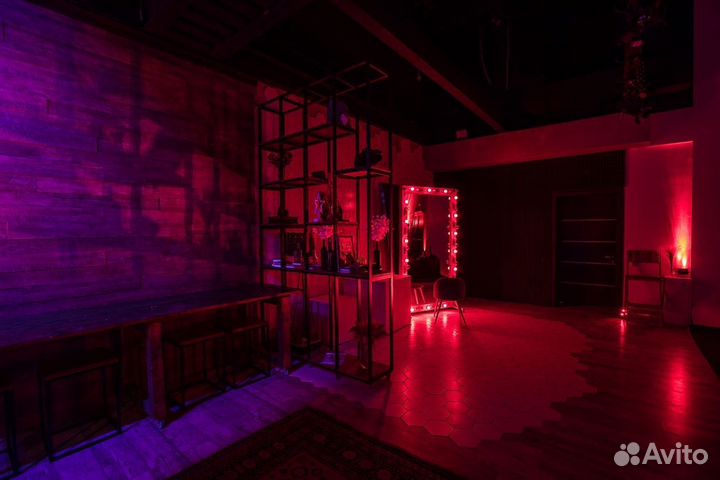 Аренда Лофта 220м2. Клубный звук 12кВт. Бар. Свет