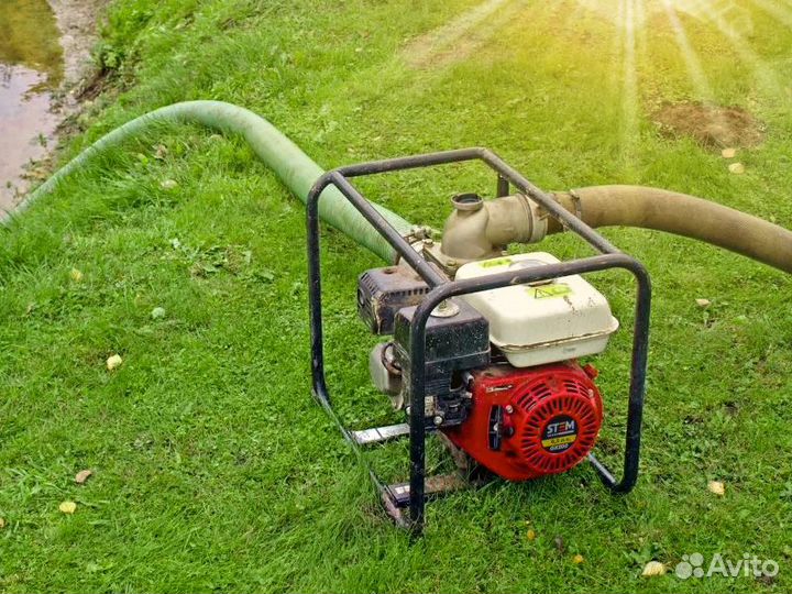 Аренда мотопомпы и водяных насосов