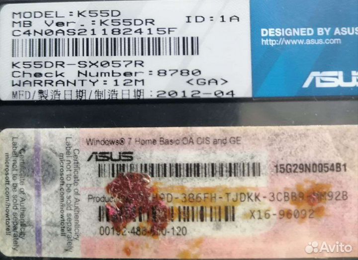 Ноутбук Asus 11634