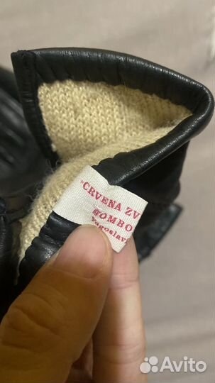 Перчатки кожаные Чехословакия