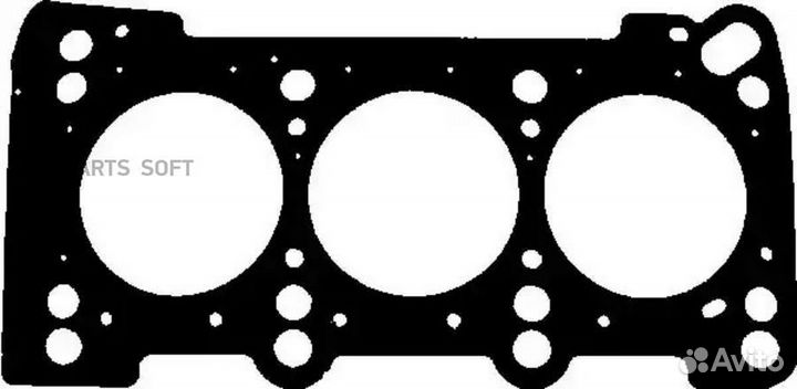 Glaser H0313600 H03136-00 прокладка гбц (x2)\ Audi