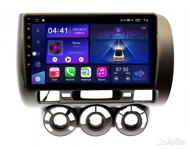 Штатная магнитола для Honda Fit/Jazz 2002-2008 пра