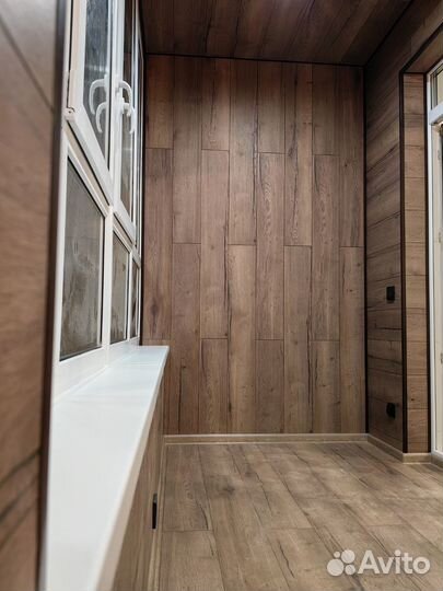 Ремонт балкона под ключ