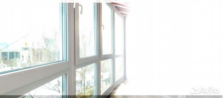 Пластиковое окно с установкой