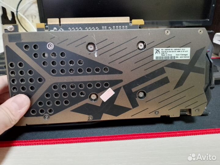 Видеокарта rx 480 4gb