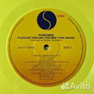 Ramones Pleasant Dreams (The New York Mixes) LP