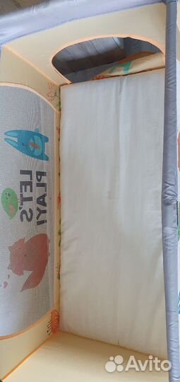 Детская кровать манеж с матрасом