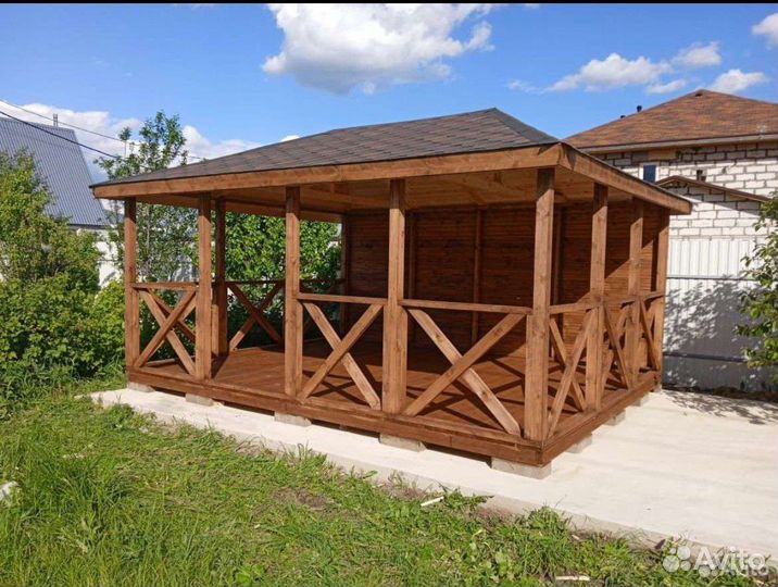 Беседка для дачи