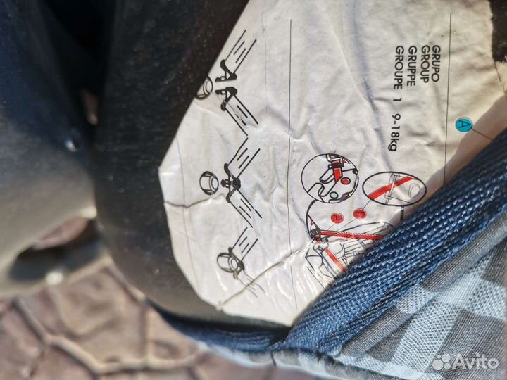 Детское авто кресло