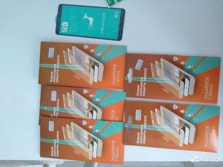 Защитное стекло на samsung galaxy A01 core