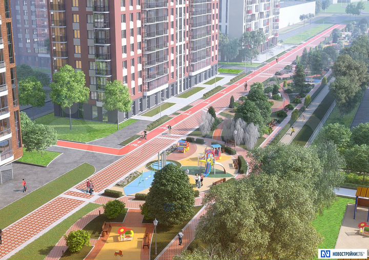 2-к. квартира, 43,2 м², 10/12 эт.
