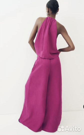 Zara льняной костюм