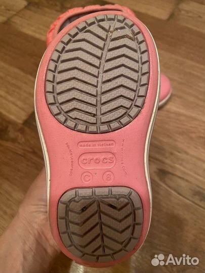 Сапоги crocs c8