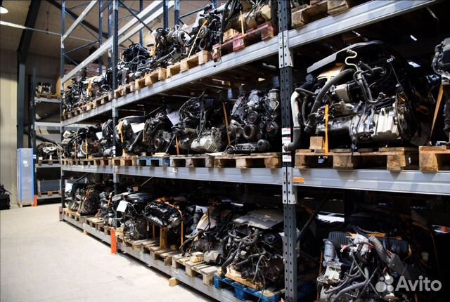 Контрактные двигатели с гарантией