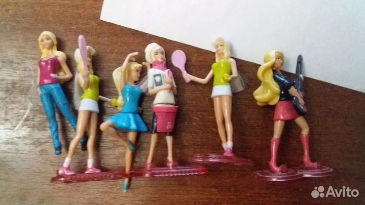Игрушки из киндера барби