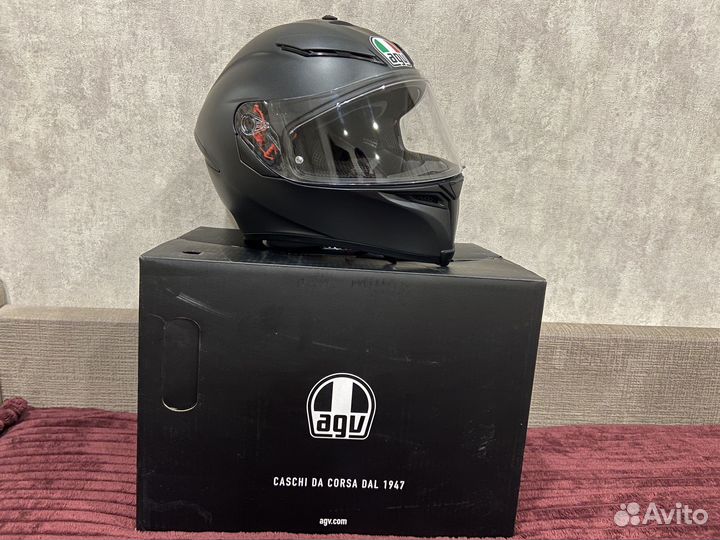 Шлем AGV K5S MS практически новый после дтп