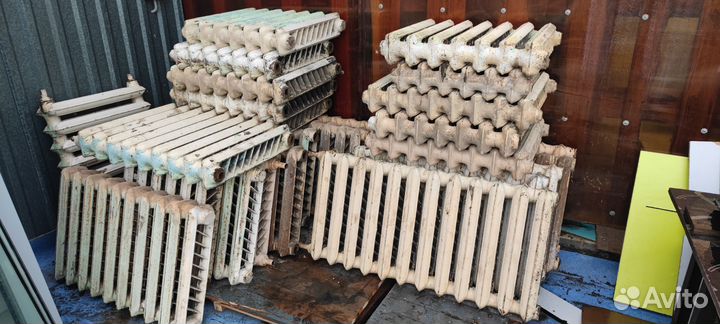 Чугунные радиаторы отопления бу