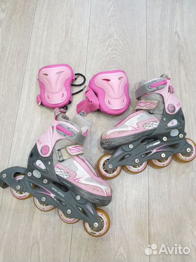 Роликовые коньки раздвижные