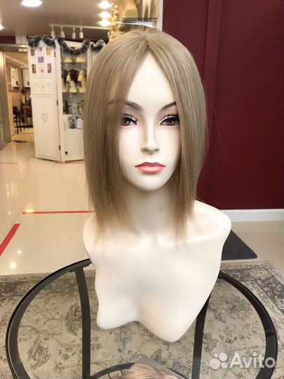 Накладка из натуральных славянских волос(35см)