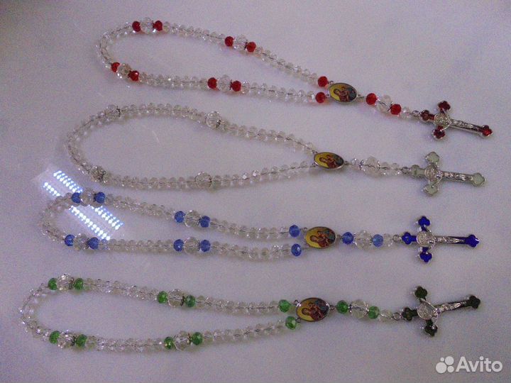 Четки/ розари,хрусталь,вмашину, коллекционные