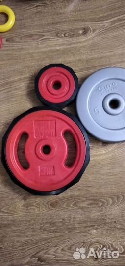 Диски-блины для штанги или гантелей